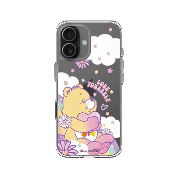 iPhone 17 Clear Case（相機按鈕） 透明 - Care Bears - Love Yourself