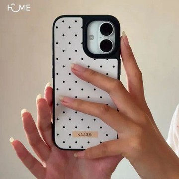 滿屏波點適用蘋果17手機殼16promax/15/14碳纖維13/12/iPhone11套