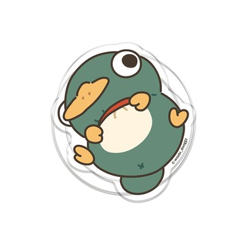 【TOYSELECT】嗚比的朋友圓滾滾綠豆MagSafe氣囊支架