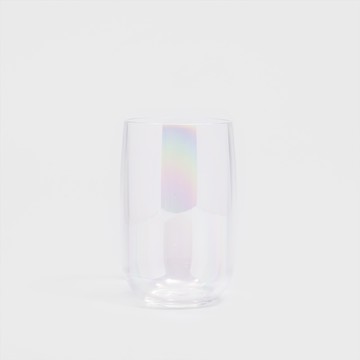 美式 絢彩工藝 400ml 摔不破絢彩泡泡樹脂弧型杯｜單品 WS