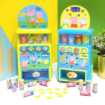 Peppa Pig 佩佩豬飲料販賣機玩具家家酒玩具燈光效果隨機出貨 PP60612