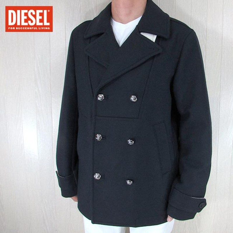 ディーゼル DIESEL メンズ コート ピーコート ジャケット Pコート W