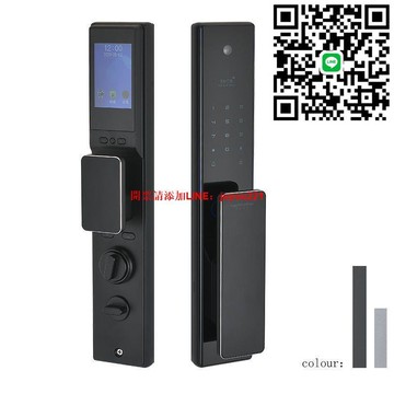 全自動指紋鎖人臉識別防盜門入戶門家用智能密碼刷卡監控手機開鎖