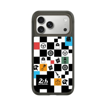 iPhone 17 Pro Max AirX 本質黑 - 24 Hours of Le Mans - 24H - Checkerboard