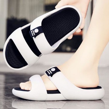 拖鞋男士2025新款夏季潮流個性防滑軟底網紅一字沙灘涼鞋男室外穿