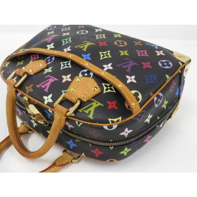 中古】LOUIS VUITTON ミニボストンバッグ トゥルーヴィル モノグラム