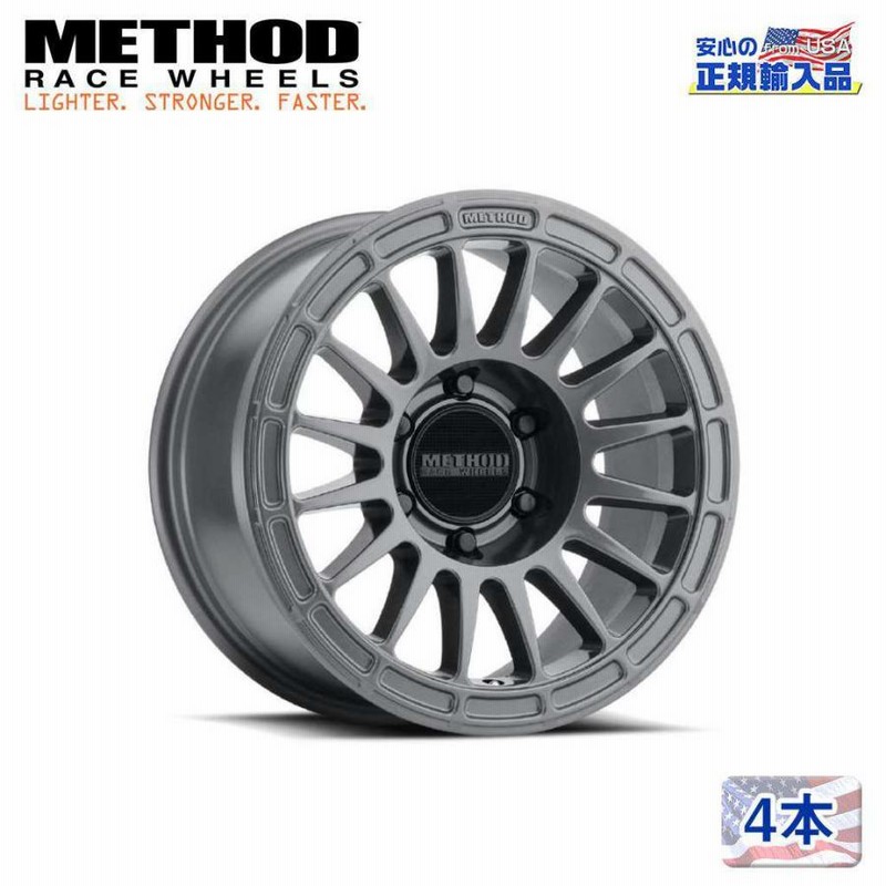 Method メソッド 正規代理店]17インチアルミホイール 4本セット MR314 