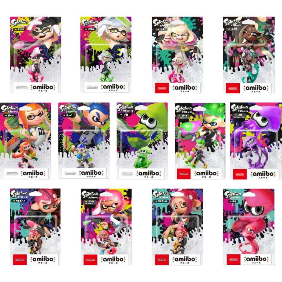 【期間限定特価】任天堂 amiibo スプラトゥーン Splatoon シリーズ 通販 LINEポイント最大0.5%GET | LINEショッピング