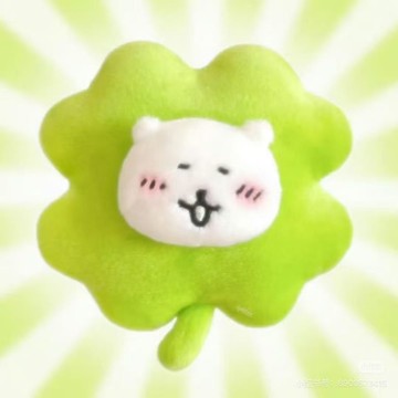 春季上新🌳桃園出貨🌳新款可愛幸運四葉草小熊頭掛件高顏值毛絨自嘲熊潮玩偶新年禮物