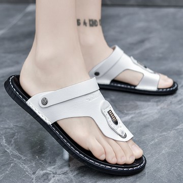 ✨新品熱銷✨拖鞋男 人字拖 夾腳拖 男士涼鞋夏季新款外穿休閒防水防滑外出拖鞋男潮流夾腳人字拖40