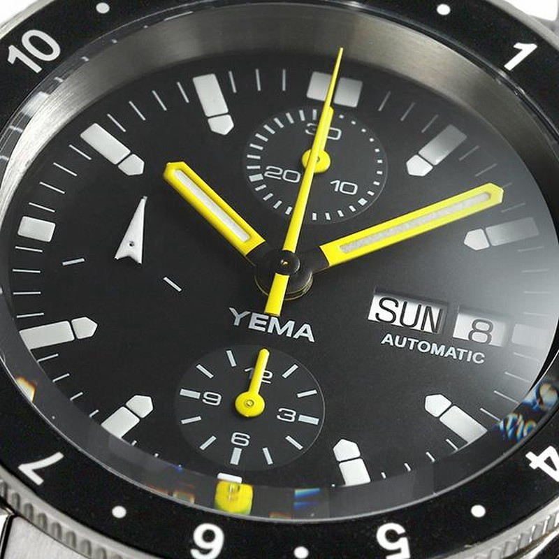 イエマ ネイビーグラフ・クロノ UTC 腕時計 YEMA YNAV22CH.EN-AMS  