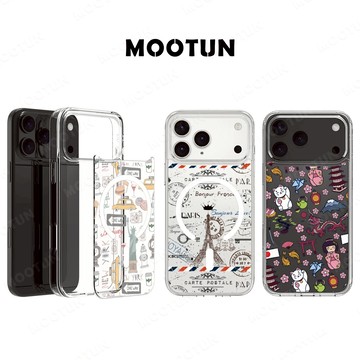MOOTUN 沐盾 | 可替換背板 防摔手機殼 磁吸手機殼 可拆式背板 iPhone17~13 Pro Max 旅行系列