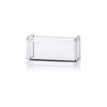 掀蓋式棉花棒壓克力收納盒-3色任選 #5929