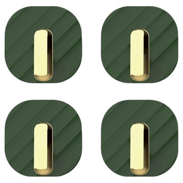 小麥購物 北歐輕奢掛勾4件組  1組  綠色