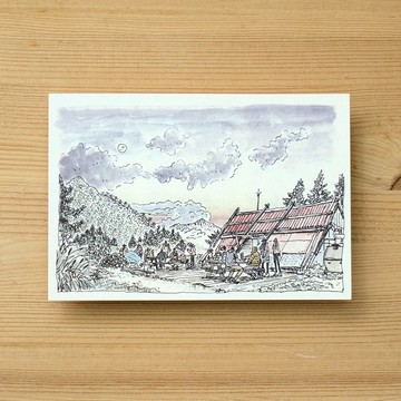 慢漫生活明信片－新達山屋