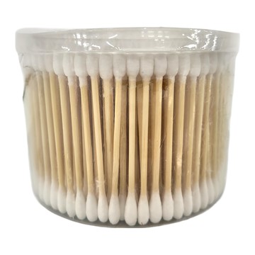 小麥購物 竹棒雙頭棉花棒 S313 7.3cm 雙圓頭 119g  500支  4罐