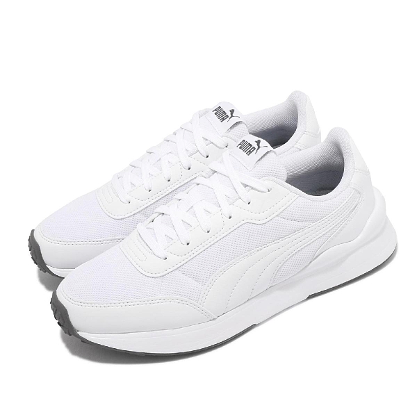 Puma 休閒鞋R78 FUTR Decon 白全白黑男鞋女鞋情侶款小白鞋【ACS