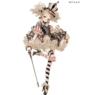 【6 月新品】07-133-0097 人物貼紙 馬戲團風格