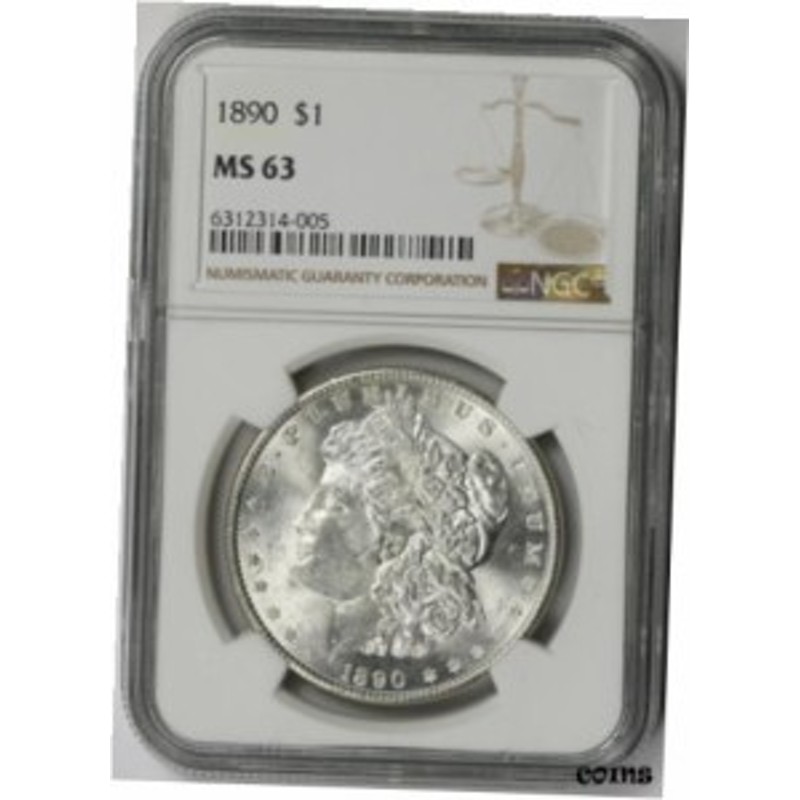 品質保証書付】 アンティークコイン NGC PCGS 1890 Morgan Dollar