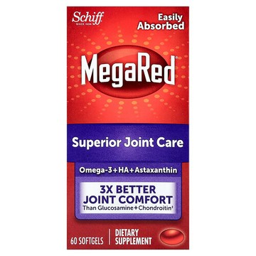 Schiff, MegaRed®，高級關節護理，60 粒軟膠囊