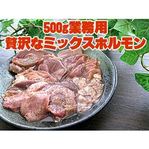 贅沢ホルモンセット500g塩味業務用塩ダレと昆布エキスミックスホルモン