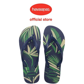 Havaianas 哈瓦仕 拖鞋 夾腳拖 男女鞋 海灘 椰子樹 藍 Aloha 4111355-9380U