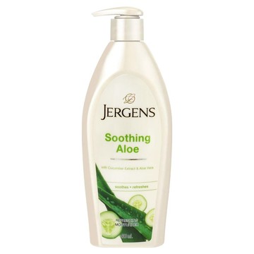 JERGENS 珍柔 乳液 蘆薈精華 400ml 保濕 滋潤 全身適用  1件