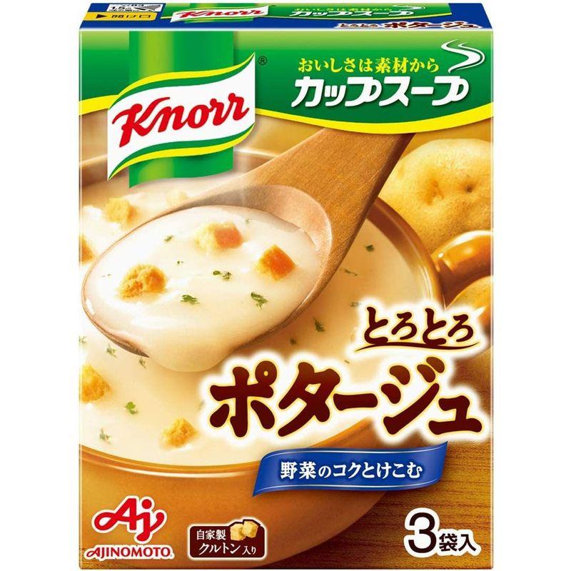 味の素 クノール カップスープ ポタージュ (17.0g×3袋)×10箱入