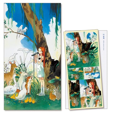 All together | NOMA | 韓國插畫 藝術貼紙 | 水彩