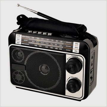 收音機老人專用復古老人專用半導體充電便攜多功能插卡雙喇叭