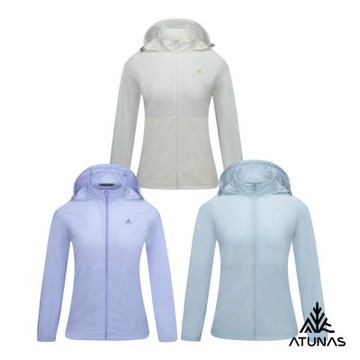 【ATUNAS 歐都納】女款防曬透氣外套/輕量/涼感連帽外套/大尺碼/網路限定款/多色