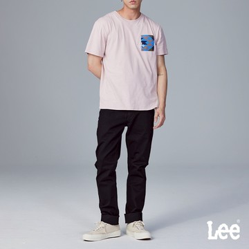 Lee 705 中腰標準小直筒牛仔褲 男 Modern 黑 LB317002898