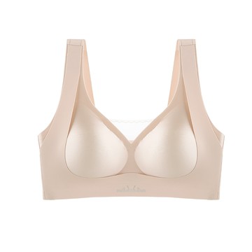 【Amhome】抹胸內衣少女防走光聚攏小胸上托固定杯背心式運動瑜伽文胸罩# 118628 (現貨+預購)