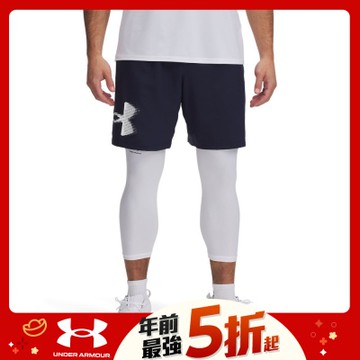 【UNDER ARMOUR】UA 男 Tech Woven Graphic 短褲_1390046-410