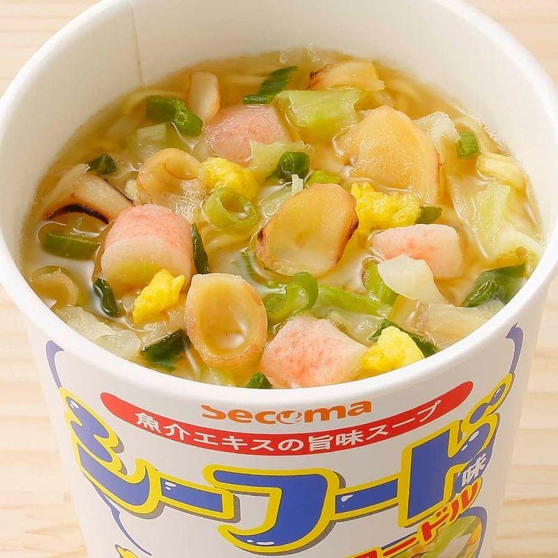 セイコーマート シーフード味ヌードル 12個入 カップ麺 ラーメン