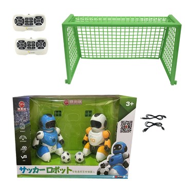 瑪琍歐玩具 【瑪琍歐玩具】智能遙控足球機器人(2入裝+球門)/M9103
