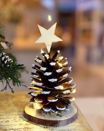 松果聖誕樹 聖誕裝飾 聖誕禮物
