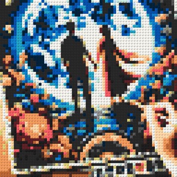 【客製化】大型積木畫50x50cm 家具 設計 飾品 情侶