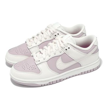 Nike 休閒鞋 Wmns Dunk Low 女鞋 米白 紫 浮雕 麻繩 低筒 IH0639-011