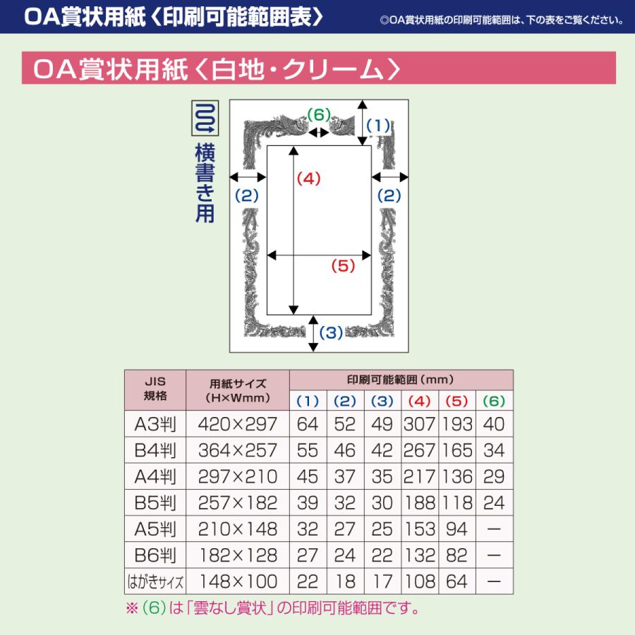 ササガワ タカ印 OA賞状用紙 白 B4 ヨコ書用 10-1171 1ケース