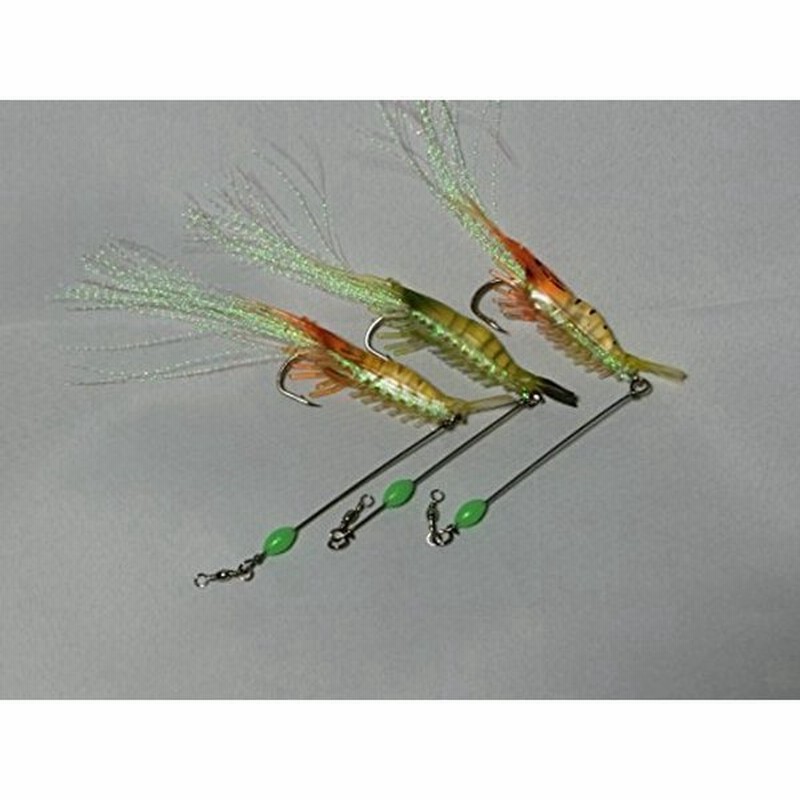 Kims エビ 疑似餌 ルアー フィッシング 釣り 仕掛け 夜間 発光タイプ イカ タコ マダイ 3個 セット 通販 Lineポイント最大0 5 Get Lineショッピング