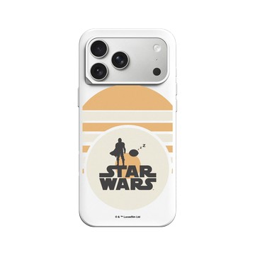 iPhone 17 Pro Max SolidX 白 - Star Wars - The Mandalorian - 復古印刷
