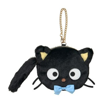 小禮堂 【排單不保單】Sanrio 三麗鷗 巧克貓 絨毛玩偶零錢包吊飾 (貓貓俱樂部)