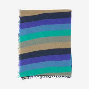 Faliero Sarti Strippy Cashmere Scarf