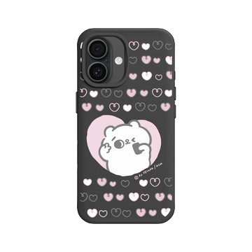 iPhone 16 SolidX 黑 - 爽爽貓 Song Song Meow by SECOND - 愛了愛了