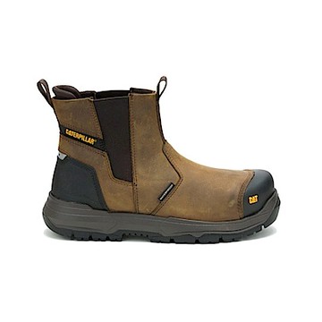 Cat Propane St S3 Wr Hro Src[CA726133] 男 工作鞋 止滑 保護 工作 防水 棕