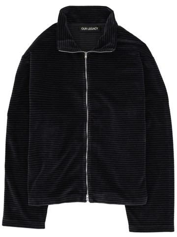 our legacy "shrunken" zippered sweatshirt