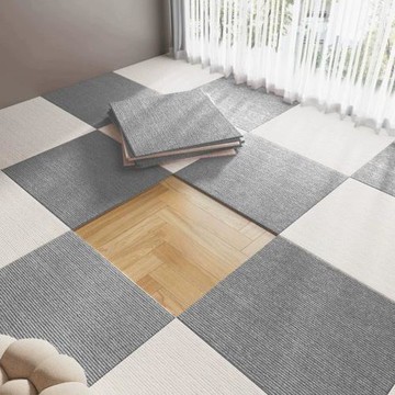 防涼防滑降噪拼接地毯方塊臥室床邊冬天加厚地墊客廳大面積全鋪用