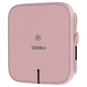 Torrii LUNA月光充補光燈磁吸行動電源 Type-C  莓果粉  TOCPB-00003
