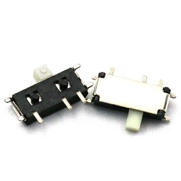 七腳拔動 MSK-12C01-07(1P2T) 貼片撥動開關 (10個)